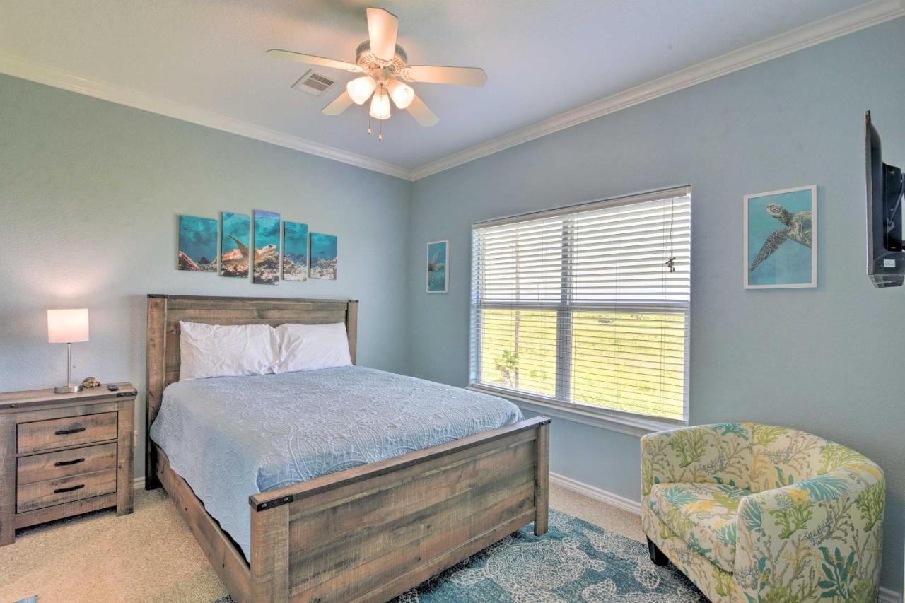 Вилла Bright Crystal Beach House, Walk To Coast! Bolivar Peninsula Экстерьер фото