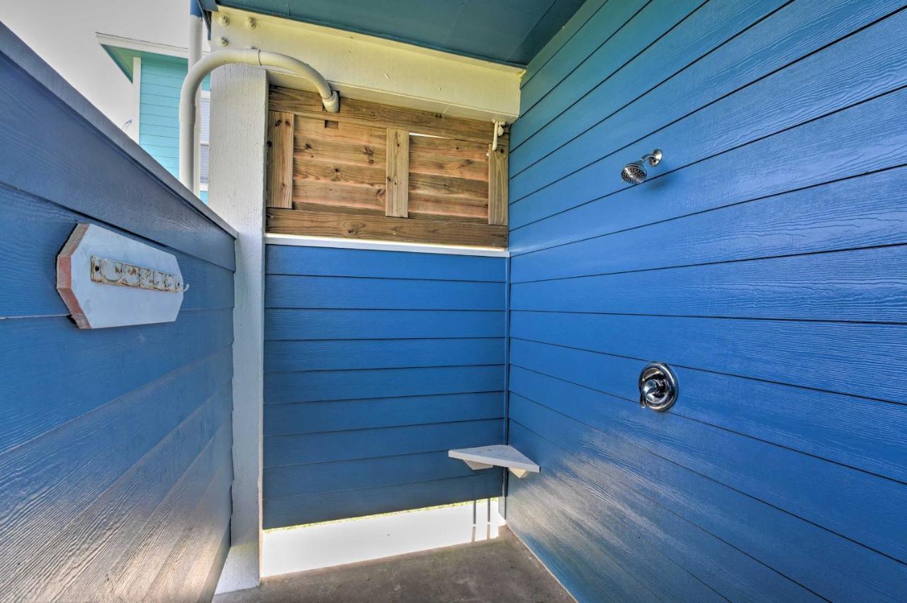Вилла Bright Crystal Beach House, Walk To Coast! Bolivar Peninsula Экстерьер фото