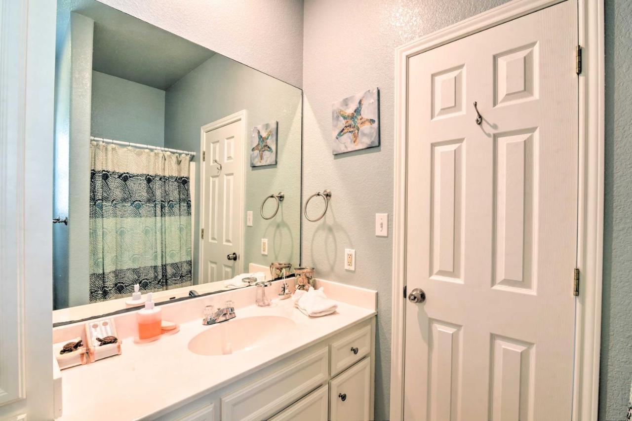 Вилла Bright Crystal Beach House, Walk To Coast! Bolivar Peninsula Экстерьер фото