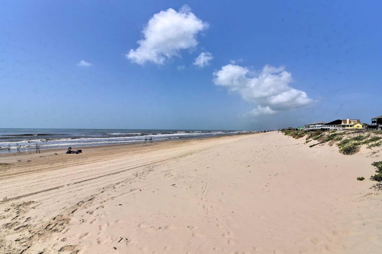 Вилла Bright Crystal Beach House, Walk To Coast! Bolivar Peninsula Экстерьер фото